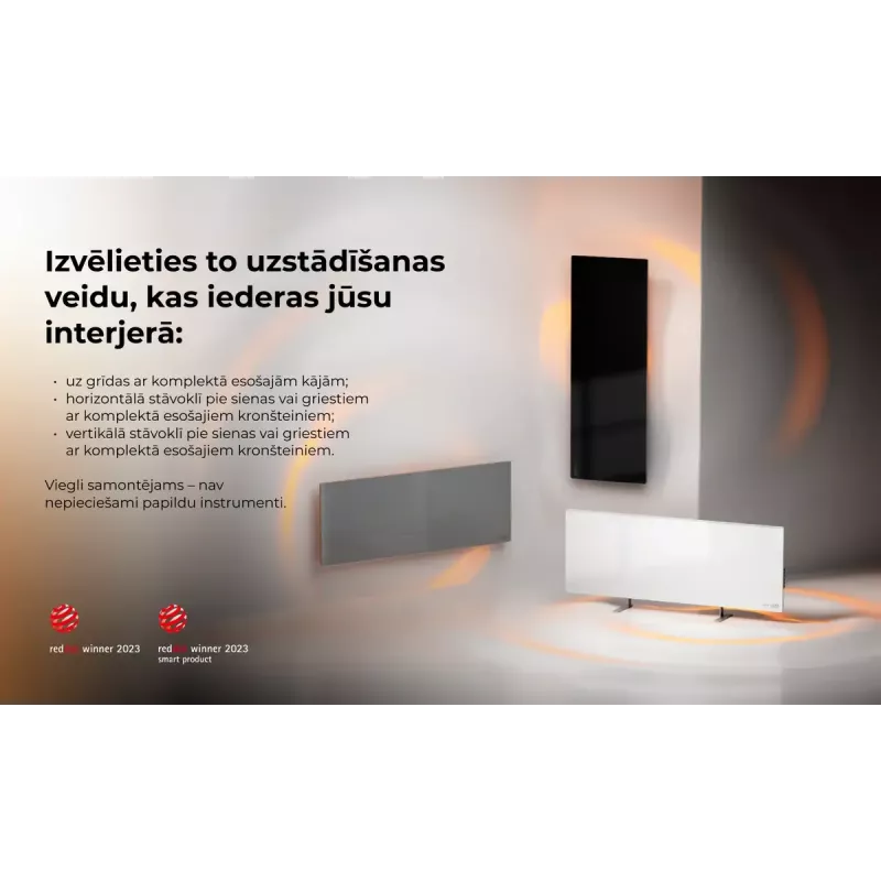 Promiennik podczerwieni AENO Premium Eco Smart Heater AGH0005S, szary