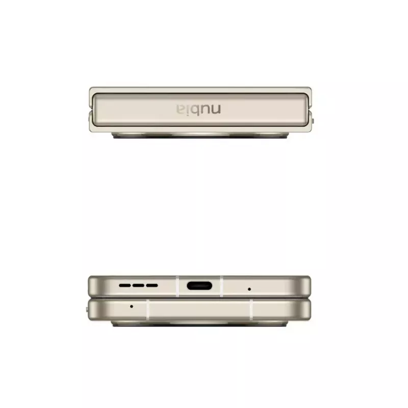 Smartphone NUBIA Flip bundle z etui, słuchawkami i chłodzeniem (Czarny)