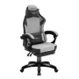 Fotel gamingowy Huzaro Force 3.7 Szary — ergonomiczny fotel gamingowy, regulowana wysokość 107,5–116,5 cm, szerokość siedziska 47 cm