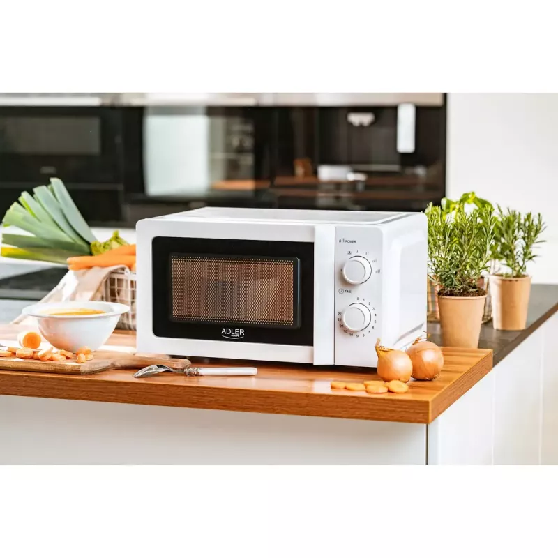 Kuchenka mikrofalowa solo Adler AD 6205, 700 W, 20 L
