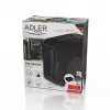 Wentylatorowy grzejnik elektryczny Adler AD 7725B, 2000 W, 2 poziomy mocy, regulowany termostat, czarny