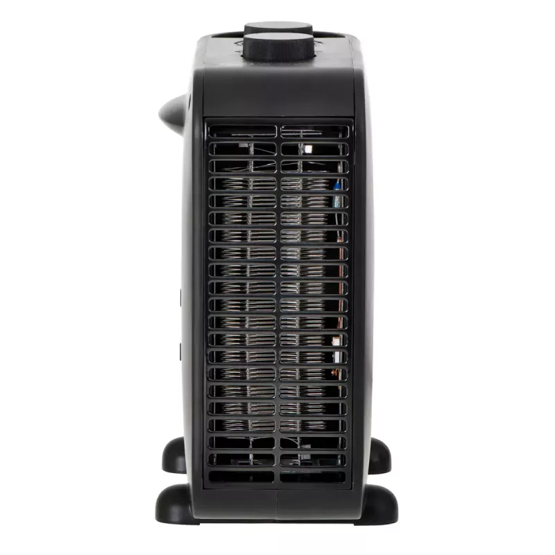Wentylatorowy grzejnik elektryczny Adler AD 7725B, 2000 W, 2 poziomy mocy, regulowany termostat, czarny