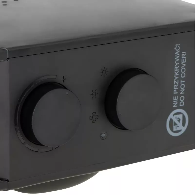 Wentylatorowy grzejnik elektryczny Adler AD 7725B, 2000 W, 2 poziomy mocy, regulowany termostat, czarny