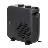 Wentylatorowy grzejnik elektryczny Adler AD 7725B, 2000 W, 2 poziomy mocy, regulowany termostat, czarny