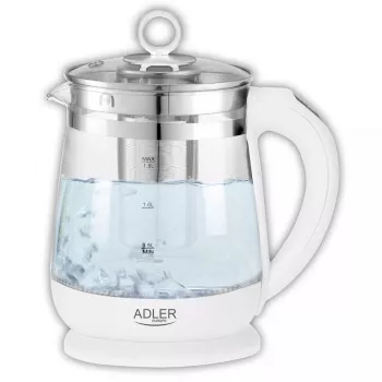 Czajnik elektryczny Adler AD 1299 1,5 L 1850 W Biały