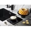Elektroniczna waga kuchenna Adler AD 3177b — pojemność 10 kg, dokładność 1 g, czarna, szklany blat
