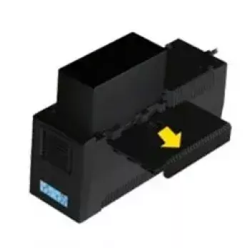 UPS ORVALDI ID1K5CH 1,5 kVA (900 W) Line-Interactive, bateria 24 V, LCD, USB, kompaktowy czarny