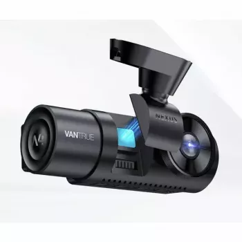 Kamera samochodowa VANTRUE N4 PRO 3-kanałowa, główna 3840×2160, 165° przód, 160° wnętrze, GPS, Wi‑Fi, wyświetlacz IPS, MicroSD do 512GB