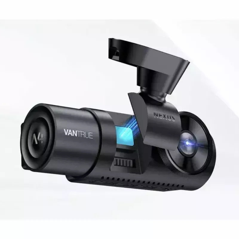 Kamera samochodowa VANTRUE N4 PRO 3-kanałowa, główna 3840×2160, 165° przód, 160° wnętrze, GPS, Wi‑Fi, wyświetlacz IPS, MicroSD do 512GB