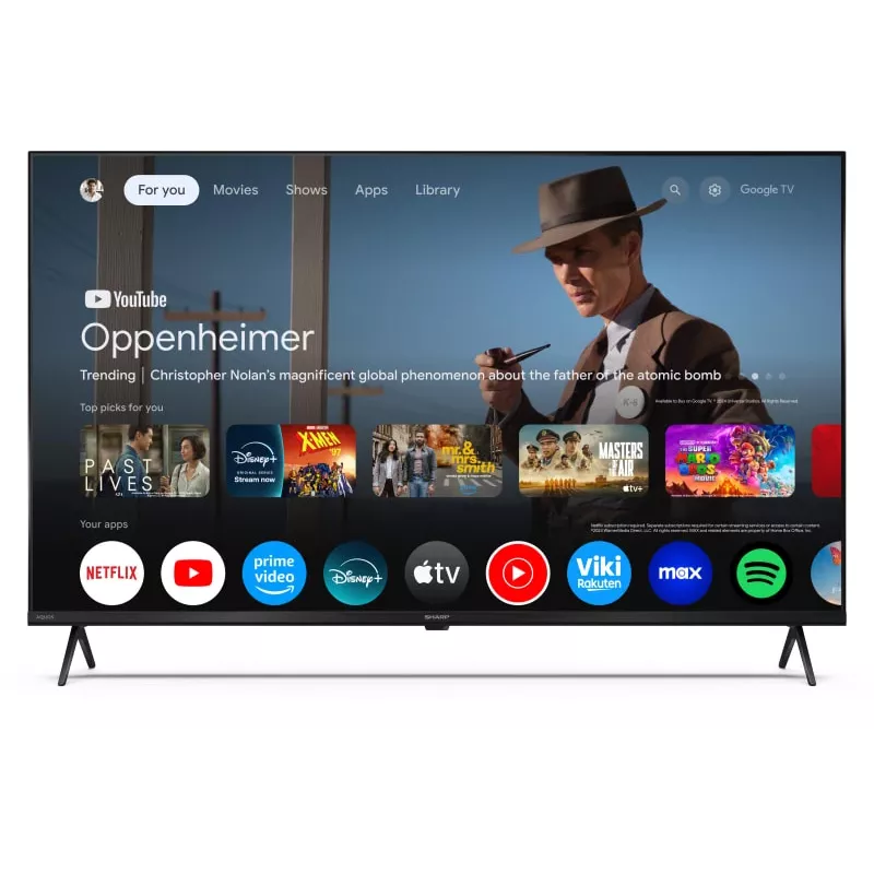 Sharp 43HL4265E TV 109.2 cm (43 cale) 4K Ultra HD Smart TV Wi-Fi Czarny