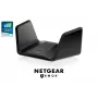 NETGEAR Nighthawk AXE7800 Router WiFi (RAXE300), Wi-Fi 6 (802.11ax), Trójzakresowy (2.4 GHz / 5 GHz / 5 GHz), Ethernet LAN, Czarny, Router przenośny