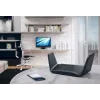 NETGEAR Nighthawk AXE7800 Router WiFi (RAXE300), Wi-Fi 6 (802.11ax), Trójzakresowy (2.4 GHz / 5 GHz / 5 GHz), Ethernet LAN, Czarny, Router przenośny