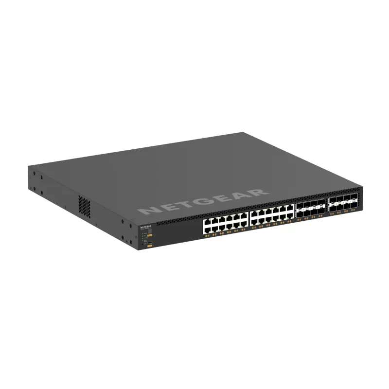 NETGEAR M4350-24X8F8V Zarządzalny L3 10G Ethernet (100/1000/10000) Power over Ethernet (PoE) 1U Czarny