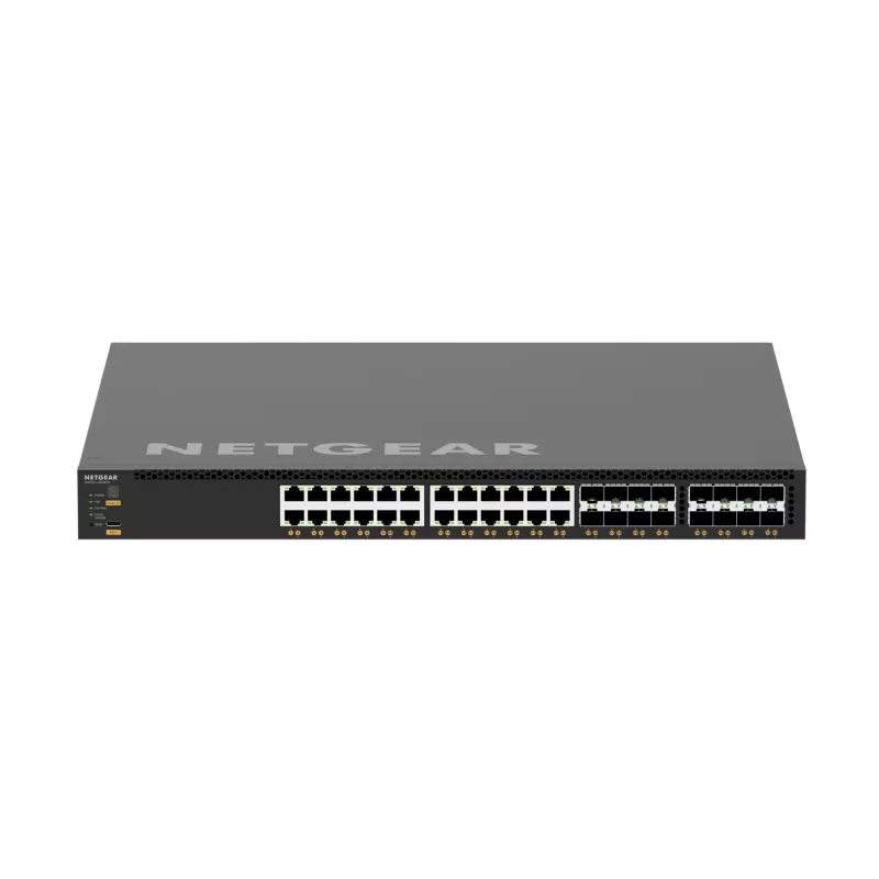 NETGEAR M4350-24X8F8V Zarządzalny L3 10G Ethernet (100/1000/10000) Power over Ethernet (PoE) 1U Czarny