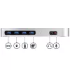 Stacja dokująca StarTech.com USB-C i USB-A – Dual Monitor 4K 60 Hz, DisplayPort + HDMI – Hybrydowa stacja dokująca USB 3.0 dla laptopów z USB-C lub USB-A – 6x USB Typ-A, GbE – USB 3.1 Gen 1 – Mac/Windows