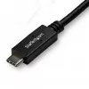StarTech.com 10ft (3m) USB C do DVI Kabel - 1080p (Single Link) USB Type-C (DP Alt Mode HBR2) do DVI-Digitalny adapter kablowya Wideo - Współpracuje z Thunderbolt 3 - Laptop do Monitora/Wyświetlacza DVI
