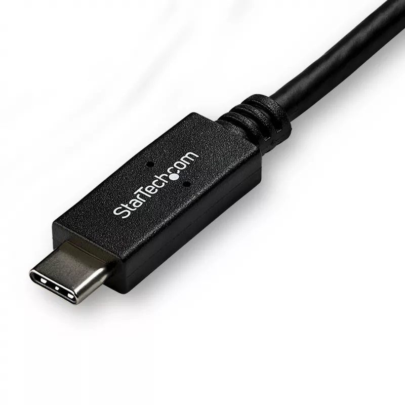 StarTech.com 10ft (3m) USB C do DVI Kabel - 1080p (Single Link) USB Type-C (DP Alt Mode HBR2) do DVI-Digitalny adapter kablowya Wideo - Współpracuje z Thunderbolt 3 - Laptop do Monitora/Wyświetlacza DVI