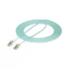 StarTech.com 5m (16.4ft) LC na LC (UPC) OM4 przełączany kabel światłowodowy 50/125µm, 100G, beznarzędziowa zmiana polaryzacji, niskie tłumienie wtrąceniowe - LSZH kabel krosowy światłowodowy