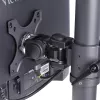 StarTech.com Uchwyt biurkowy na 2 monitory ułożone pionowo, podwójny 49 cali, łącznie 32 kg, zacisk C, system szybkiego zwalniania VESA, panoramiczny 16:9/ultraszeroki 32:9, TAA