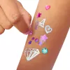 Cool Maker, Shimmer Me Body Art z wałkiem, klejnotami i 3 foliami, 135 metalicznych tymczasowych wzorów tatuaży, zabawki artystyczne i rękodzielnicze dla dziewczynek w wieku od 7 lat