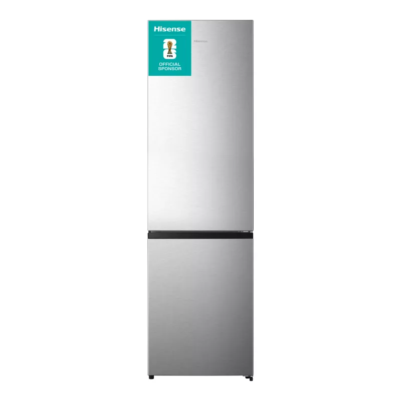 Hisense RB440N4ACA Wolnostojąca 336 L Stal nierdzewna