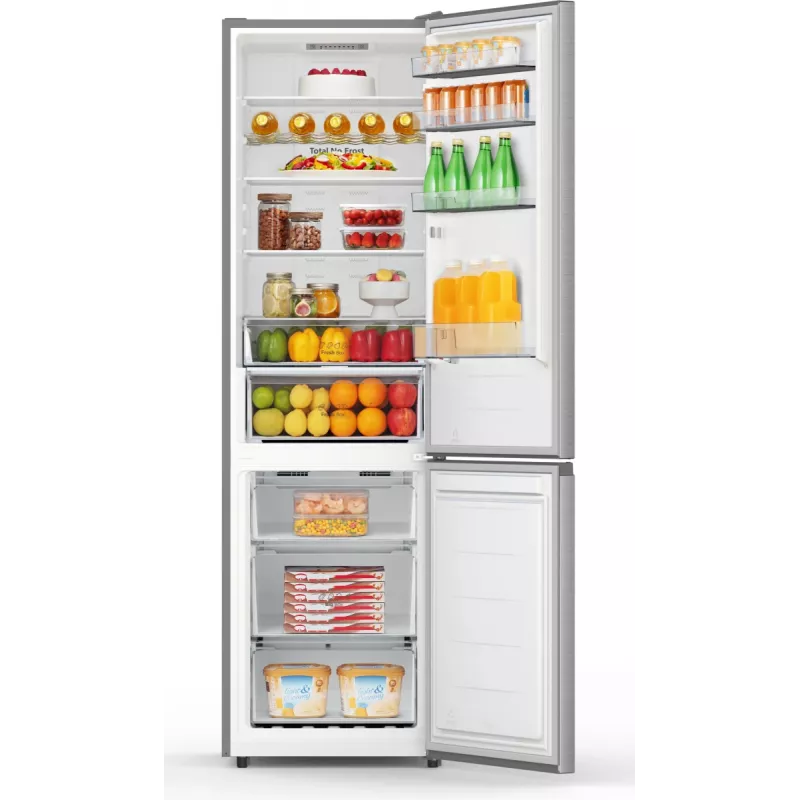 Hisense RB440N4ACA Wolnostojąca 336 L Stal nierdzewna