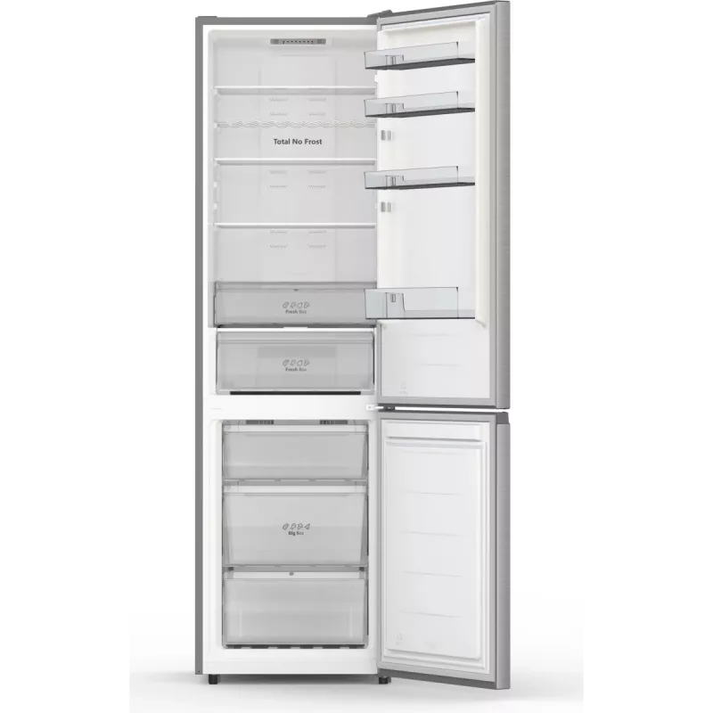 Hisense RB440N4ACA Wolnostojąca 336 L Stal nierdzewna