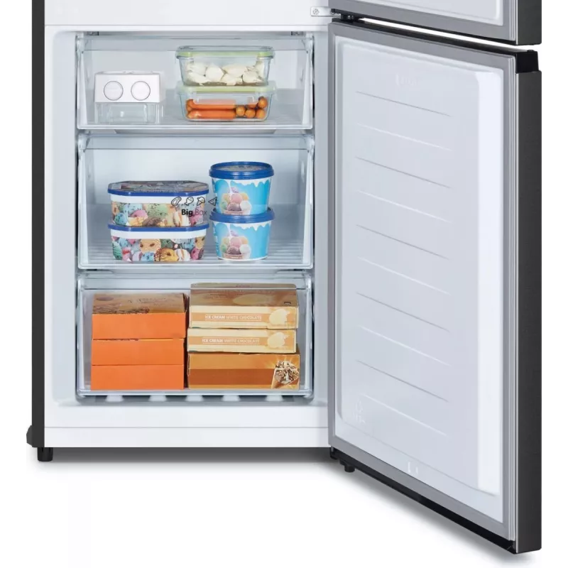 Hisense RB440N4ACA Wolnostojąca 336 L Stal nierdzewna