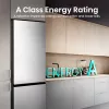 Hisense RB440N4ACA Wolnostojąca 336 L Stal nierdzewna