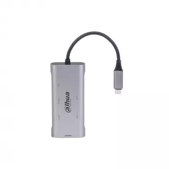 Dahua Technology 7 w 1 USB 3.1 Type-C do USB 3.0 + HDMI + SD/TF + PD Stacja dokująca