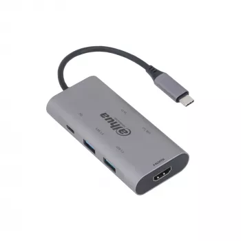 Dahua Technology 7 w 1 USB 3.1 Type-C do USB 3.0 + HDMI + SD/TF + PD Stacja dokująca