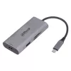Dahua Technology 7 w 1 USB 3.1 Type-C do USB 3.0 + HDMI + SD/TF + PD Stacja dokująca