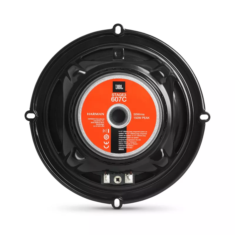 JBL STAGE3607C głośnik samochodowy Okrągły 2-drożny 250 W 2 szt.