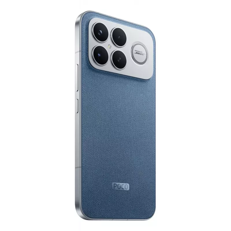 Smartphone POCO F8 Ultra – Snapdragon 8 Elite Gen 5, 12 GB RAM, 256 GB, 6.9 cala 2608×1200, Dual SIM, 5G, potrójny aparat 50 MP, 6500 mAh, niebieski