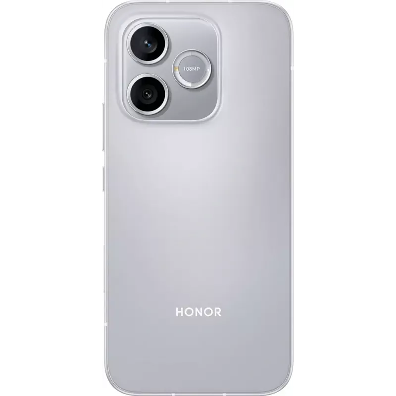 Smartfon Honor 600 Lite 5G Dual SIM, MediaTek Dimensity 7100 Elite, 8 GB RAM, 256 GB, 108 MP, Android 16.0, 6520 mAh, Szary