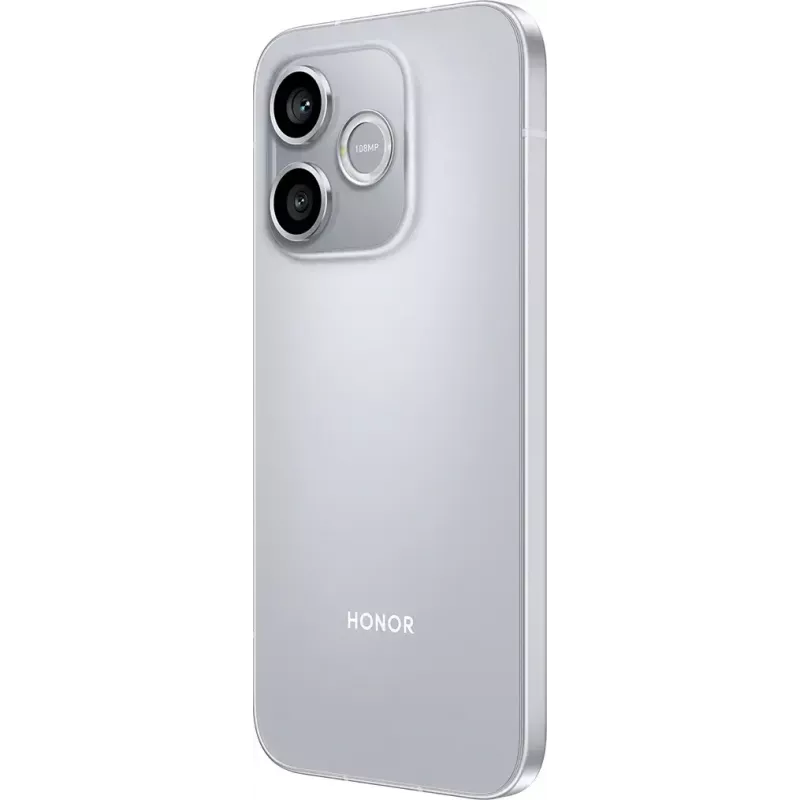 Smartfon Honor 600 Lite 5G Dual SIM, MediaTek Dimensity 7100 Elite, 8 GB RAM, 256 GB, 108 MP, Android 16.0, 6520 mAh, Szary