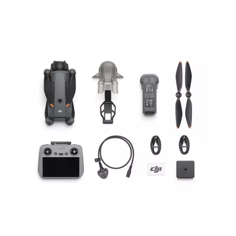 Drone DJI Mavic 4 Pro Fly More Combo — 4 wirniki, 100 MP, 27 m/s, zasięg 41 000 m, 1,063 kg, szary