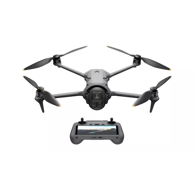 Drone DJI Mavic 4 Pro Fly More Combo — 4 wirniki, 100 MP, 27 m/s, zasięg 41 000 m, 1,063 kg, szary