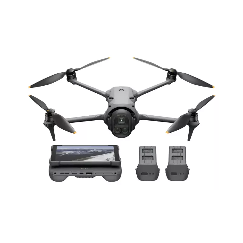 Dron DJI Mavic 4 Pro 512 GB Creator Combo (DJI RC Pro 2) – quadcopter, szary, 4 wirniki, 100 MP, 12288×8192 px, akumulator 6654 mAh, zasięg 41000 m, 27 m/s, 1,063 kg