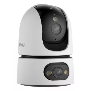 Kamera IP bezpieczeństwa IMOU Ranger Dual Pro 6MP — biurkowa do pomieszczeń, 2304×1296, 3,6 mm, zoom cyfrowy 8×, kąty widzenia 91°×47°