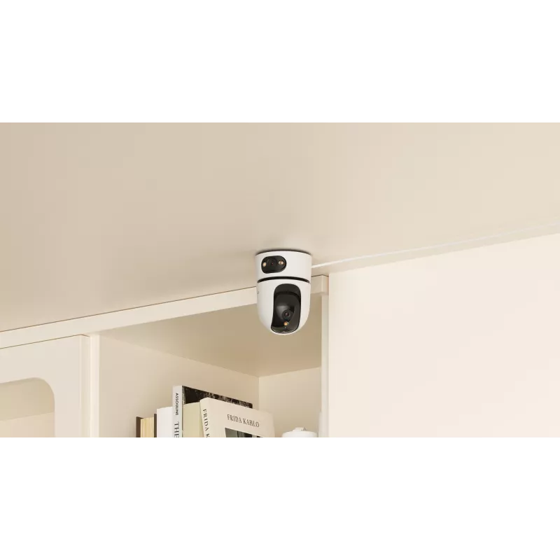 Kamera IP bezpieczeństwa IMOU Ranger Dual Pro 6MP — biurkowa do pomieszczeń, 2304×1296, 3,6 mm, zoom cyfrowy 8×, kąty widzenia 91°×47°