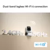 Kamera IP bezpieczeństwa IMOU Ranger Dual Pro 6MP — biurkowa do pomieszczeń, 2304×1296, 3,6 mm, zoom cyfrowy 8×, kąty widzenia 91°×47°