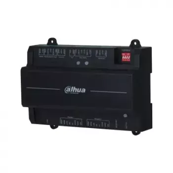 Kontroler dostępu Dahua DHI-ASC2202B-S — 2-drzwiowy kontroler bez obudowy, 12 V, 24 W, RJ-45/RS-485