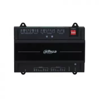 Kontroler dostępu Dahua DHI-ASC2202B-S — 2-drzwiowy kontroler bez obudowy, 12 V, 24 W, RJ-45/RS-485