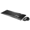 Klawiatura Mysz Rapoo 9900m Office QWERTZ Czarna