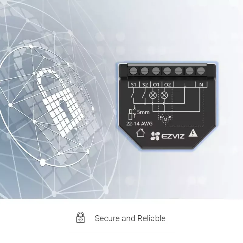 Urządzenie bezprzewodowe EZVIZ T36WN Wi-Fi AC Power 100-240V Compact