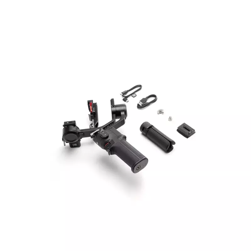 Ręczny stabilizator kamery DJI RS 3 Mini Czarny 2 kg udźwig 795 g waga