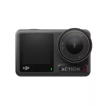 Kamera sportowa DJI Osmo Action 4 — 4K Ultra HD, przetwornik CMOS, 155° FOV, MicroSD do 512 GB, wodoodporna 18 m, 145 g