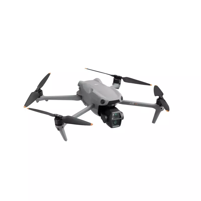 Quadcopter DJI Air 3s Fly More Combo — aparat 50 MP, 4K 3840×2160, 27 m/s, zasięg 32 000 m, bateria 4276 mAh, szary