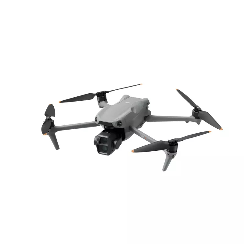 Quadcopter DJI Air 3s Fly More Combo — aparat 50 MP, 4K 3840×2160, 27 m/s, zasięg 32 000 m, bateria 4276 mAh, szary